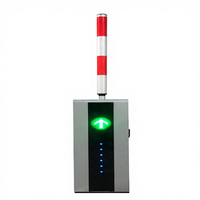 Barrière automatisée TAIWEI TW 507 avec servomoteur, construction métallique, reconnaissance QR/plaque, protection IP44, anti-collision pour zones côtières