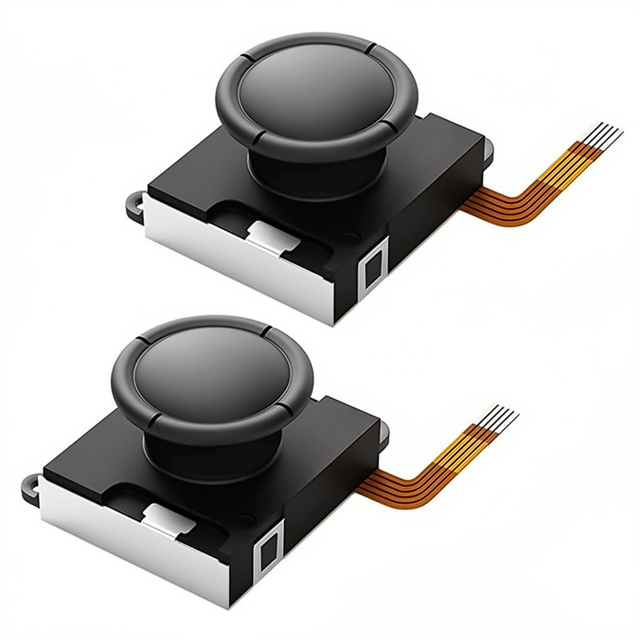 TMR Hall Effect Joystick Compatible Joycon [No Drifting] Wired Replacement Analog Thumbstick for for for OLED Lite