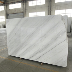 <span class=keywords><strong>Lastra</strong></span> di <span class=keywords><strong>Marmo</strong></span> Bianco Cinese Naturale Lucidata per Piastrelle e Pavimenti - Vendita all'Ingrosso - Product Image 1