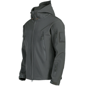 Winter Outdoor <strong>Waterproof</strong> Camouflage <strong>Warm</strong> Tactical Softshell <strong>Jacket</strong> Men's Tactical Hunting Windbreaker <strong>Jacket</strong> with Velcro - Product Image 3