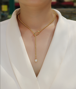 Collana di alta qualità all'ingrosso gioielli placcato oro <span class=keywords><strong>925</strong></span> <span class=keywords><strong>argento</strong></span> Sterling VVS Moissanite collana - Product Image 4