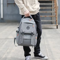 MKW5089 Sac à Dos d'Affaires pour Hommes Logo Personnalisé en Gros Grande Capacité Sac d'École Étudiant Sac à Dos Ordinateur Portable Étanche Avec USB