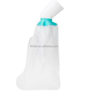 FIRSTAR Housse <span class=keywords><strong>de</strong></span> protection imperméable pour plâtre, pour adultes, jambes courtes - Protection pour la douche et le bain des plaies - Product Image 3