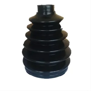 Custom Black Flexible Soft Constant Velocity Anti Dust Cover Cv Joint Silicone Rubber Boot For Car