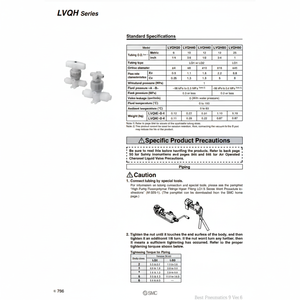 Válvula de control de líquido químico de alta pureza SMC Pneumatics - Product Image 1