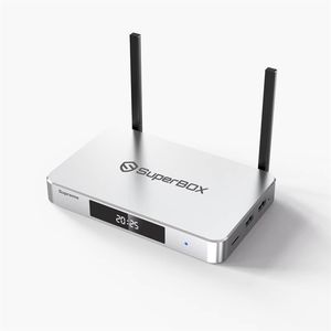 Super Me Tv Iptv <span class=keywords><strong>Box</strong></span> 6k H265 Android 12 Set Top 4gb 128 Bt Control Remoto por Voz Smart Wifi6 Ott Completamente Equipado - Product Image 4