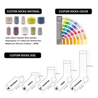 Chaussettes de compression sportives pour femmes, antidérapantes, longues, à compression pour le mollet, pour le yoga, la course à pied, le cyclisme, bicolores