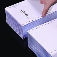 Papel de impresión de oficina personalizado CB CFB CF multicolor personalizado NCR hoja de papel continuo sin carbón