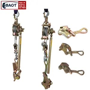High Quality Ratchet Wire Rope Hand Power Puller Wire Tensioning Tool Cable Ratchet Puller
