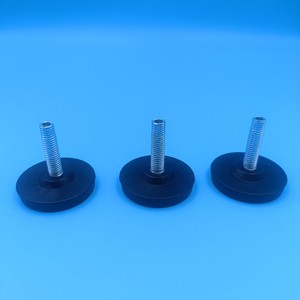 Adjustable Feet Plastic Base With Metal Screw For Furniture Height Adjustment 45mm - Product Image 1