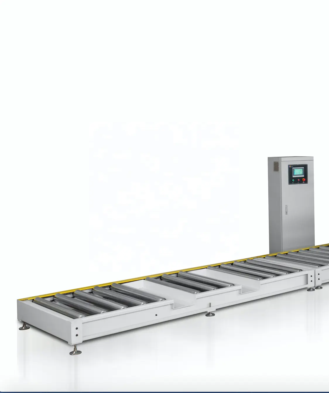 Otomatik doğrusal üretim hattı portal ile yükleyici ve konveyör rulo masa diğer ağaç işleme makineleri kapı ve panel için