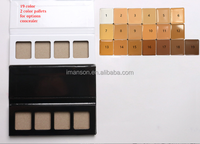 OEM Crème Correcteur Couverture Complète Fond de Teint Crème Contour Palette Vegan Naturel Minéral Imperméable Haute Pigment Marque Privée