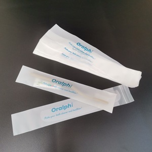 Sacs auto-adhésifs givrés en CPE sur mesure Jiuhong pour brosses à dents et films intérieurs de lunettes, avec scellage épaissi - Product Image 1