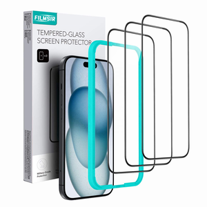 FILMSIR 3D Radian 9H Dureza Anti Shock Protector de pantalla de vidrio templado para iPhone 14 15 16 17 Pro Max Plus Air Película protectora - Product Image 3