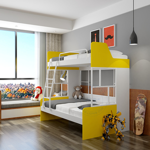 <span class=keywords><strong>Lit</strong></span> superposé double compact multifonctionnel de style moderne, nouvelle conception 2021, vente chaude, meubles de Foshan - Product Image 3
