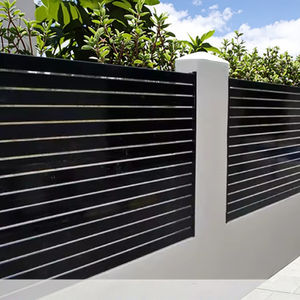 سياج ألمنيوم للخصوصية للحدائق الخارجية سهل التركيب ومقاوم للرياح، مناسب للساحات الأمامية وشبكات الخصوصية والبوابات - Product Image 3