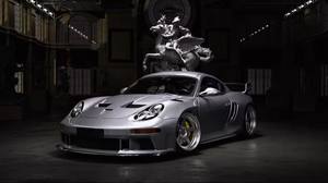 Kit de Carrocería Ancha STUKA de Titanio para Porsche Cayman 987.1/987.2, Actualización 987 - Product Image 2