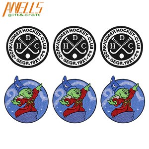 Sports Club panduan acara promosi kain Pramuka bordir Patch dan lencana kaus Fot pakaian luar singlet topi - Product Image 2