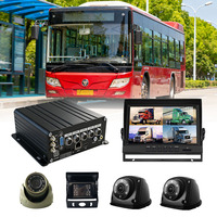 DVR mobile GPS 4CH HDD avec 4G WIFI AHD 1080P MDVR pour la gestion de flotte, la logistique, les camions de fret, les transports publics