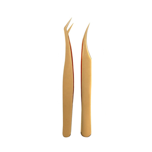 <b>Top</b> trending customized stainless steel premium quality eyelash tweezers eyelash tweezers - Product Image 4