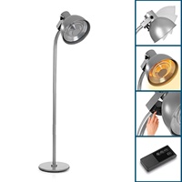 Chauffe-terrasse électrique d'extérieur à tube halogène télécommandé, meilleure qualité, vente chaude, 800/1200/2000W