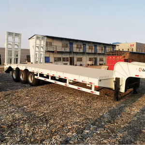 Semirremolque de plataforma baja de 3/4 ejes Fengniao de alta resistencia, capacidad de 1-2 toneladas, Shandong 12.5x2.5x1.5m - Product Image 1