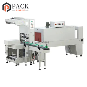 Hoàn toàn tự động tay áo thu nhỏ gói niêm phong máy chai cốc lon thu nhỏ máy đóng gói với túi màng nhựa PE. - Product Image 4