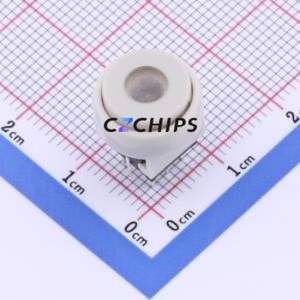 TP5101111258 Push Button Switch Through hole Component (THT) Switch Self-Locking Round Button Through Hole 50mA - Product Image 1