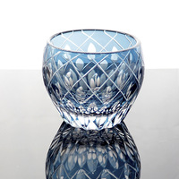 Verre à eau marocain de haute qualité, très vendu, style japonais, petit verre à thé coloré en cristal