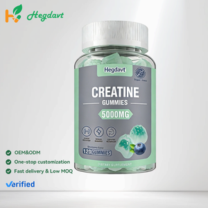 Creatina Monohidratada para Construção Muscular com Marca Privada, Gummy Halal Vegano, Baixo Carboidrato, Sem Açúcar, 5000mg Pré-Treino para Crescimento Muscular e Energia - Product Image 1