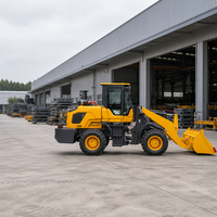 Radlader LW942 Kompakter Frontlader, 2000kg Nutzlast 0,9m3 Schaufel, Baumaschine für Aushub und Verladung