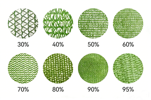 Nouvelle bâche pare-soleil extérieure verte herbe, 80% occultante, 100% HDPE, imperméable, robuste, portable, coupe-vent, durable 5 ans - Product Image 5