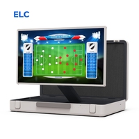 Elc Packgo Smart Tv 27 Pulgadas Tablet Pantalla Táctil Android 13 1920*1080 Con Ver Juego de Fútbol Maleta Portátil Pantalla Inteligente