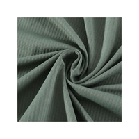 Tissu jacquard tissé en tricot à la trame, résistant à l'abrasion, haute élasticité, 95% polyester, 5% élasthanne, à carreaux, teint, pour vêtements de yoga d'été et tenues de sport