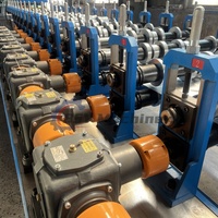 Máquina Automática de Conformación de Paneles Metálicos Trapezoidales para Techos con PLC, Desbobinador Hidráulico y Apilador, Certificación CE ISO para Construcción de Fábricas
