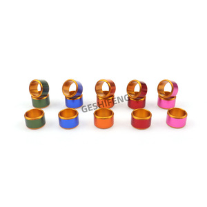 2025 Nieuwe Milieuvriendelijke Gsf-Vogelringen Metalen Gesloten Dubbele Zuurstof Aluminium Papegaaienidentificatieringen Lichtgewicht 1G Buitengebruik - Product Image 3