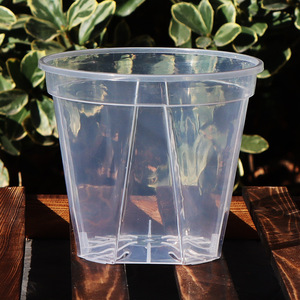 Macetas de Plástico para Vivero con Plato, 5 Tamaños, Orificios de Drenaje para Plantas de Jardín, Flores, Hierbas, Suculentas - Product Image 4