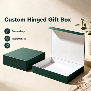 Boîtes d'emballage en carton rigide écologiques et recyclables imprimées sur mesure pour l'expédition e-commerce, forme carrée, vente en gros, kraft - Product Image 1