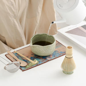 Meilleure vente sur <span class=keywords><strong>Amazon</strong></span> kit de <span class=keywords><strong>matcha</strong></span> support de fouet en céramique bol Chasen brosse à thé thé japonais set de <span class=keywords><strong>matcha</strong></span> personnalisé - Product Image 3