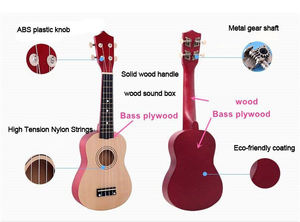 <span class=keywords><strong>Ukelele</strong></span> <span class=keywords><strong>de</strong></span> 23 Pulgadas con Accesorios, Disfruta <span class=keywords><strong>de</strong></span> la Música, Perfecto para Regalos, Actuaciones y Educación Musical - Product Image 6