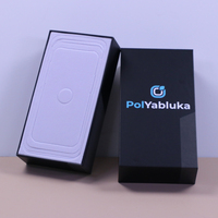 Boîte d'emballage personnalisée pour téléphone portable avec couvercle et base en papier noir, pour téléphone reconditionné 11-17 Pro Max