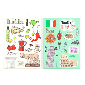 Aimant de réfrigérateur en métal personnalisé, design <span class=keywords><strong>Italie</strong></span>, souvenir <span class=keywords><strong>touristique</strong></span>, pour la vente en gros - Product Image 3