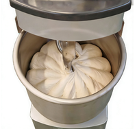 LONGMAI Nouveau Pétrin Spirale Numérique Automatique 10kg Qualité Commerciale Vitesse Réglable 1.1KW 220V Pour Boulangerie Robot Pâtissier