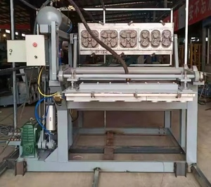 Machine à fabriquer des <span class=keywords><strong>porte</strong></span>-gobelets et des plateaux à œufs en pâte à papier, papier recyclé, capacité de 2000 pièces/heure - Product Image 4