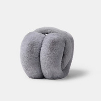 Nuevas orejeras cálidas gruesas de felpa plegables clásicas HAOXUAN para uso en invierno diseño Unisex con impresión Digital