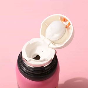 316 Stainless Steel Insulated Water Bottle Pop-Up Lid Portable Thermal Bottle <b>Large</b> Capacity Food Grade Travel Mug - Product Image 6