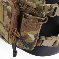 Emersongear Cordura 500D Nylon D3CR Micro Combat Outil Poitrine Modulaire Formation Tactique Équipement Tactique Gilet Sac Poitrine Rig