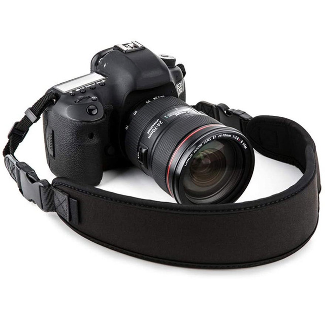 Hot Sale Adjustable Camera Strap Neoprene Camera Shoulder Neck Strap Non-slip Camera Neck Sling