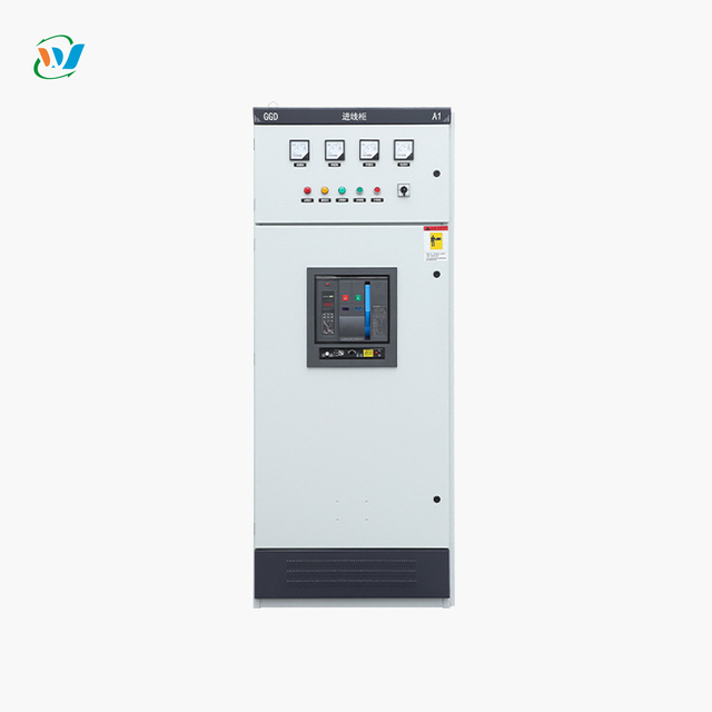 GGD WANZHOU Low-Voltage Cabinet Reactive Power Capacitor Compensation Metering High-Low Voltage Switchgear IP40 AC380V 50/60Hz