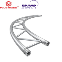 Estructura de Soporte Modular de Aluminio Certificada por TUV de 14.76 pies para Luces Line Array, Soporte de Elevación Profesional de Alta Resistencia